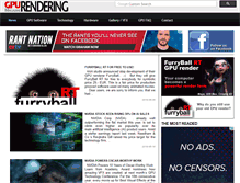 Tablet Screenshot of gpurendering.com